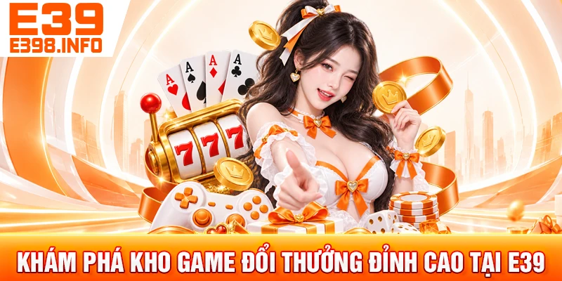 Khám phá kho game đổi thưởng đỉnh cao tại e39