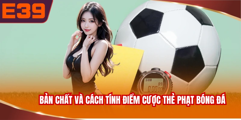Bản chất và cách tính điểm cược thẻ phạt bóng đá