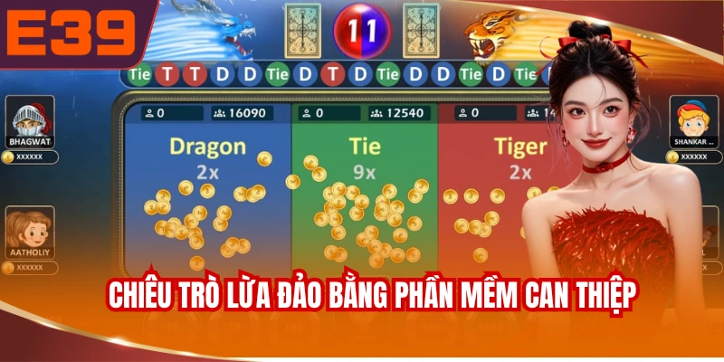 Chiêu trò lừa đảo bằng phần mềm can thiệp