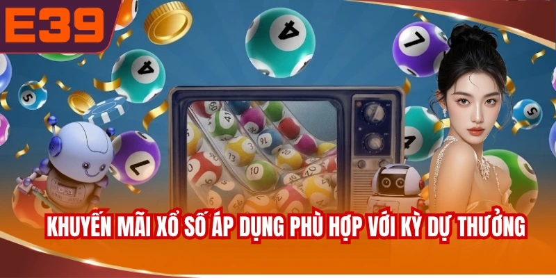 Chính sách khuyến mãi xổ số áp dụng phù hợp với kỳ dự thưởng