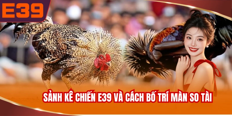 Tổng quan sảnh kê chiến E39 và cách bố trí màn so tài
